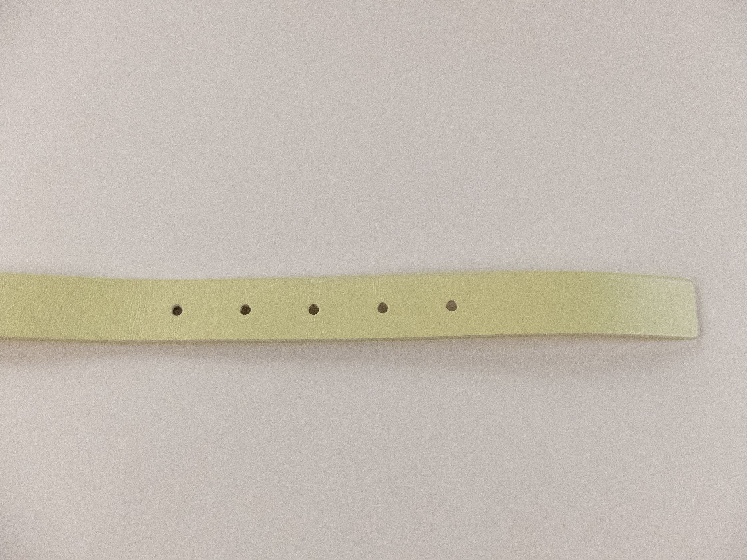 Bottega Veneta BOTTEGA VENETA green triangle buckle leather belt 36 95 Size 36 - 6 Thumbnail