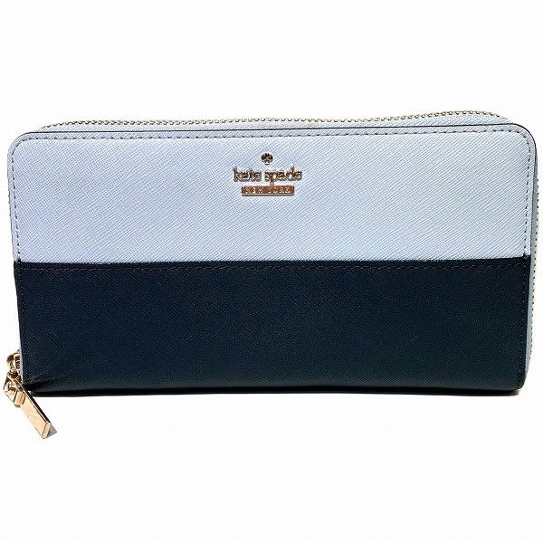 Kate Spade Kate Spade Kate Spade Leather Zip Wallet PWRU5073B Leather Long Wallet PWRU5073B in Great Condition Size ONE SIZE - 1 Thumbnail