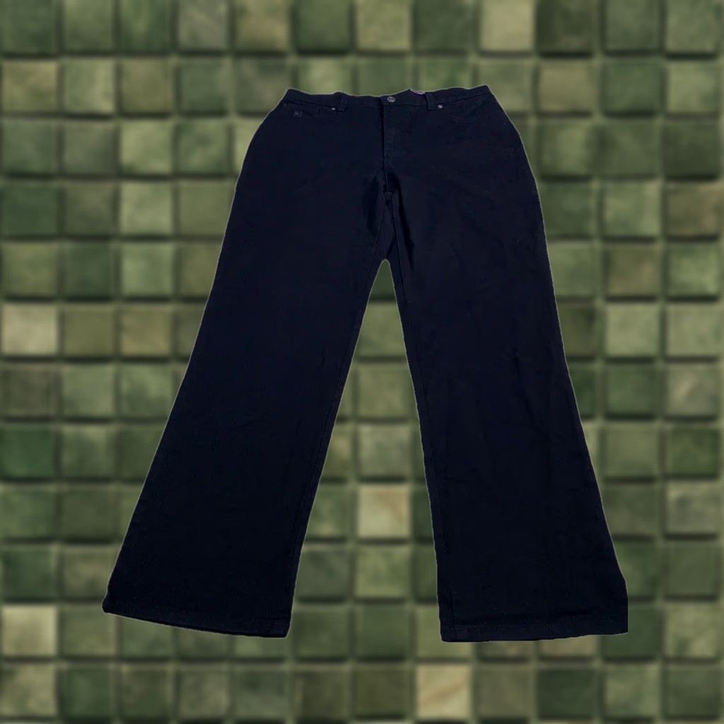 Gloria Vanderbilt VINTAGE Gloria Vanderbilt Amanda Jeans Black Slimming Womens Size 12 NWT-12702 Size 34" / US 12 / IT 48 - 1 Thumbnail
