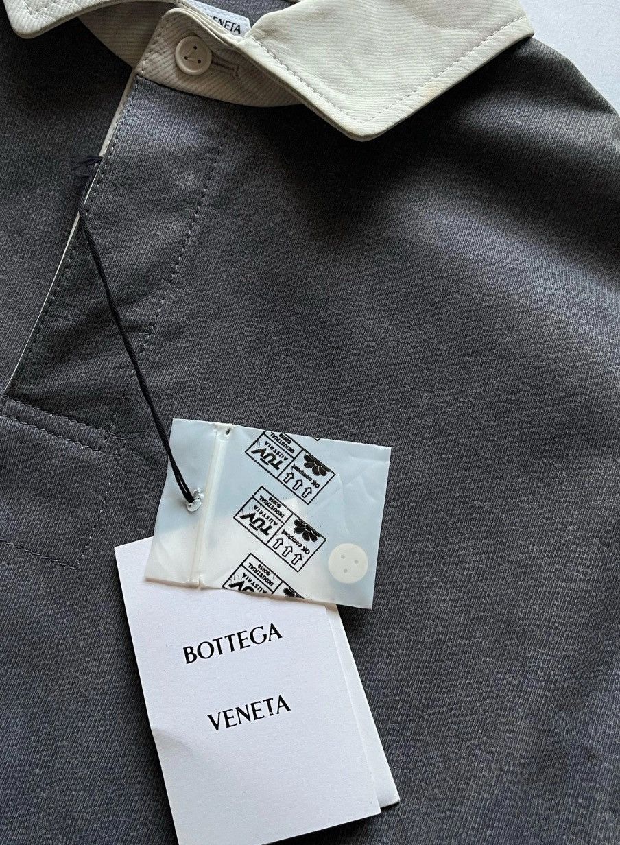 Bottega Veneta 🔥$5.5K VALUE🔥relaxed fit printed leather polo Size US M / EU 48-50 / 2 - 4 Thumbnail