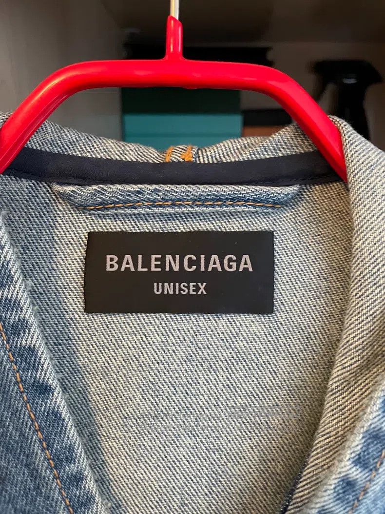 Balenciaga Balenciaga Hooded Denim Jacket Size US S / EU 44-46 / 1 - 3 Thumbnail