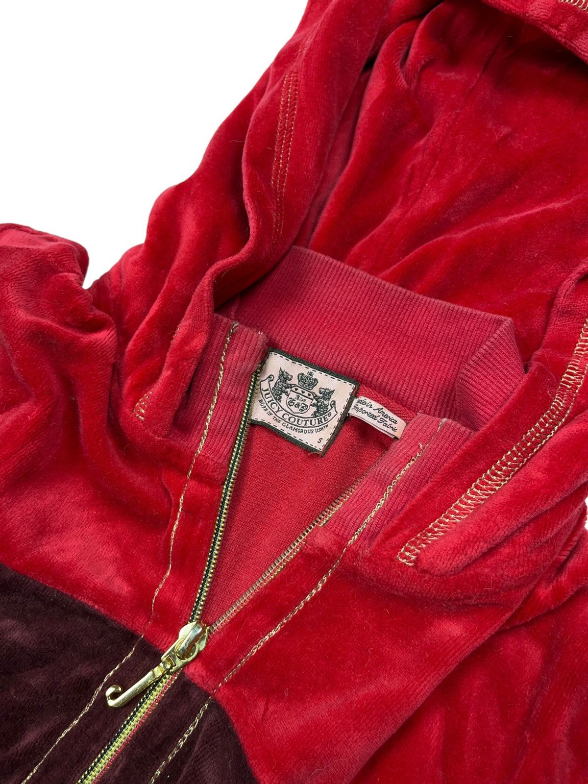 Juicy Couture Vintage y2k Juicy Couture Velour Zip Hoodie Velvet Size S / US 4 / IT 40 - 6 Thumbnail