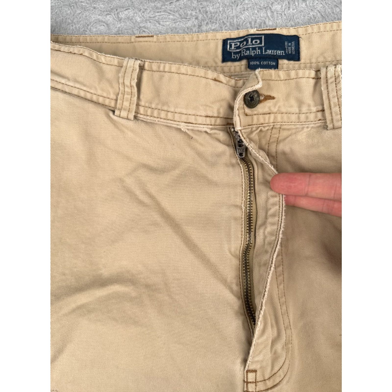 Polo Ralph Lauren Polo Ralph Lauren Shorts Men 36 Beige 100% Cotton Twill Cargo Hiking 36x10 Mens Size US M / EU 48-50 / 2 - 6 Thumbnail