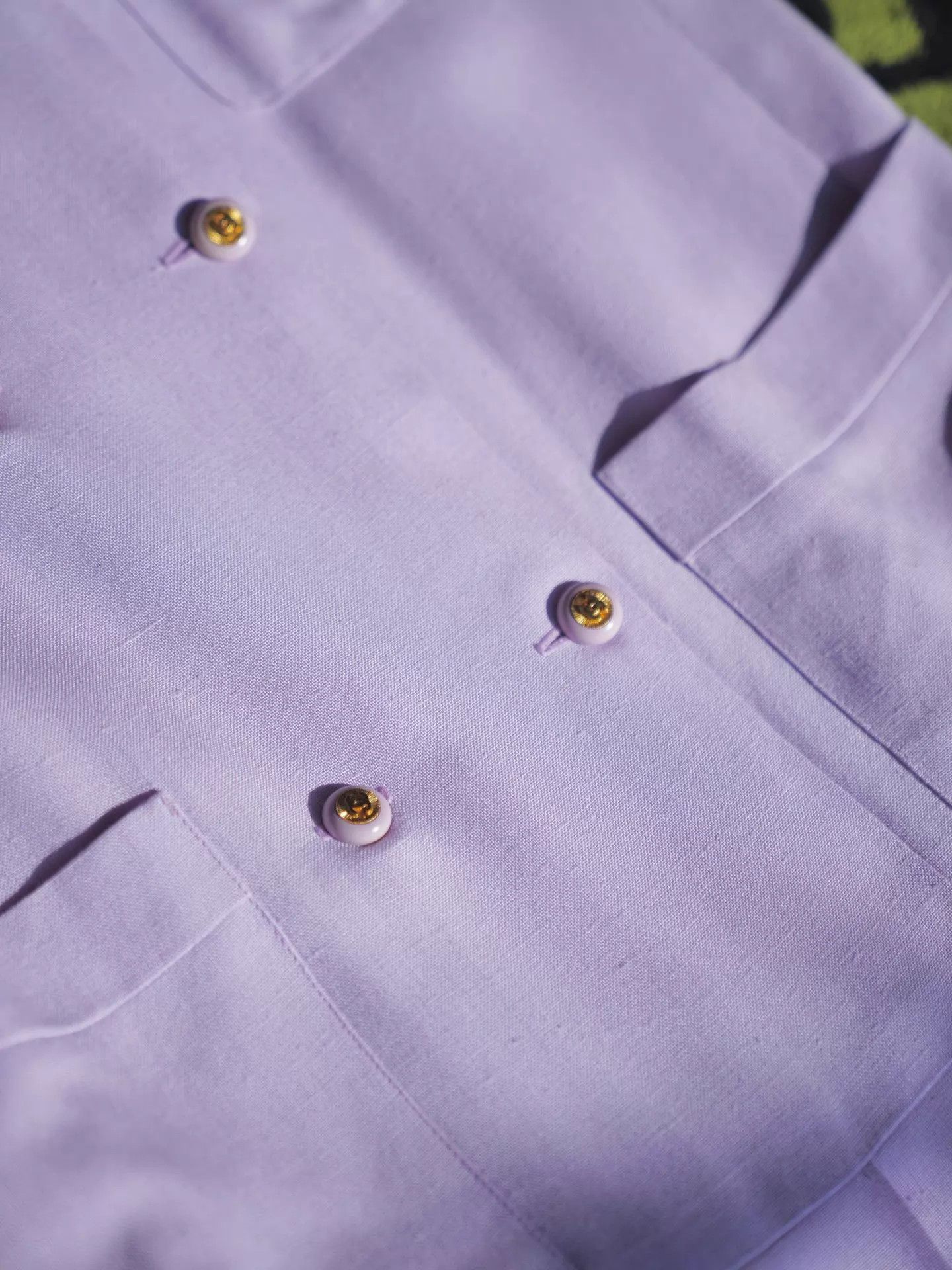 Chanel Chanel 90s Lilac Pleated Short Sleeve Dress FR38 Size S / US 4 / IT 40 - 6 Thumbnail