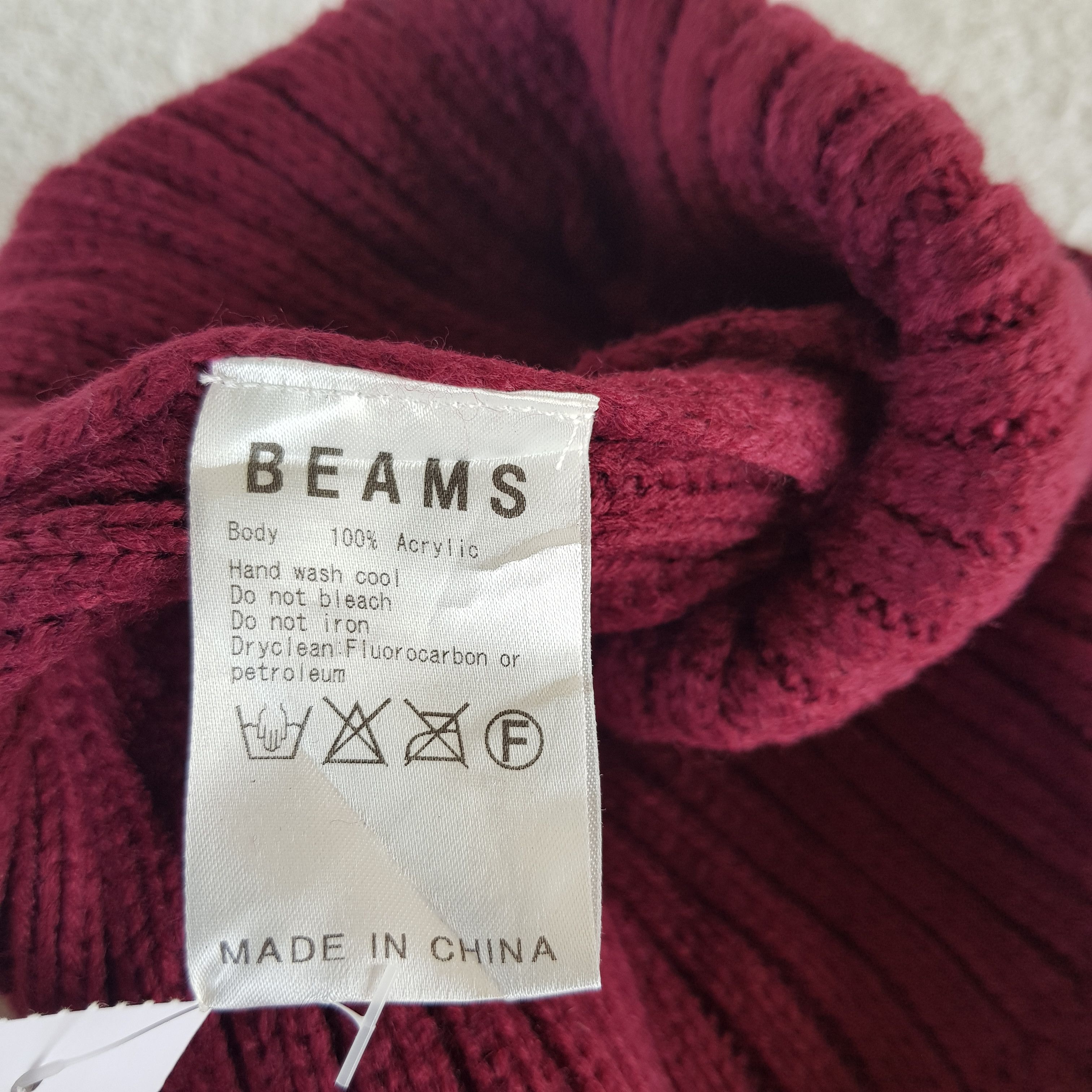 Beams Plus Vintage Beams Beanie Snow Caps Hats Size ONE SIZE - 7 Thumbnail