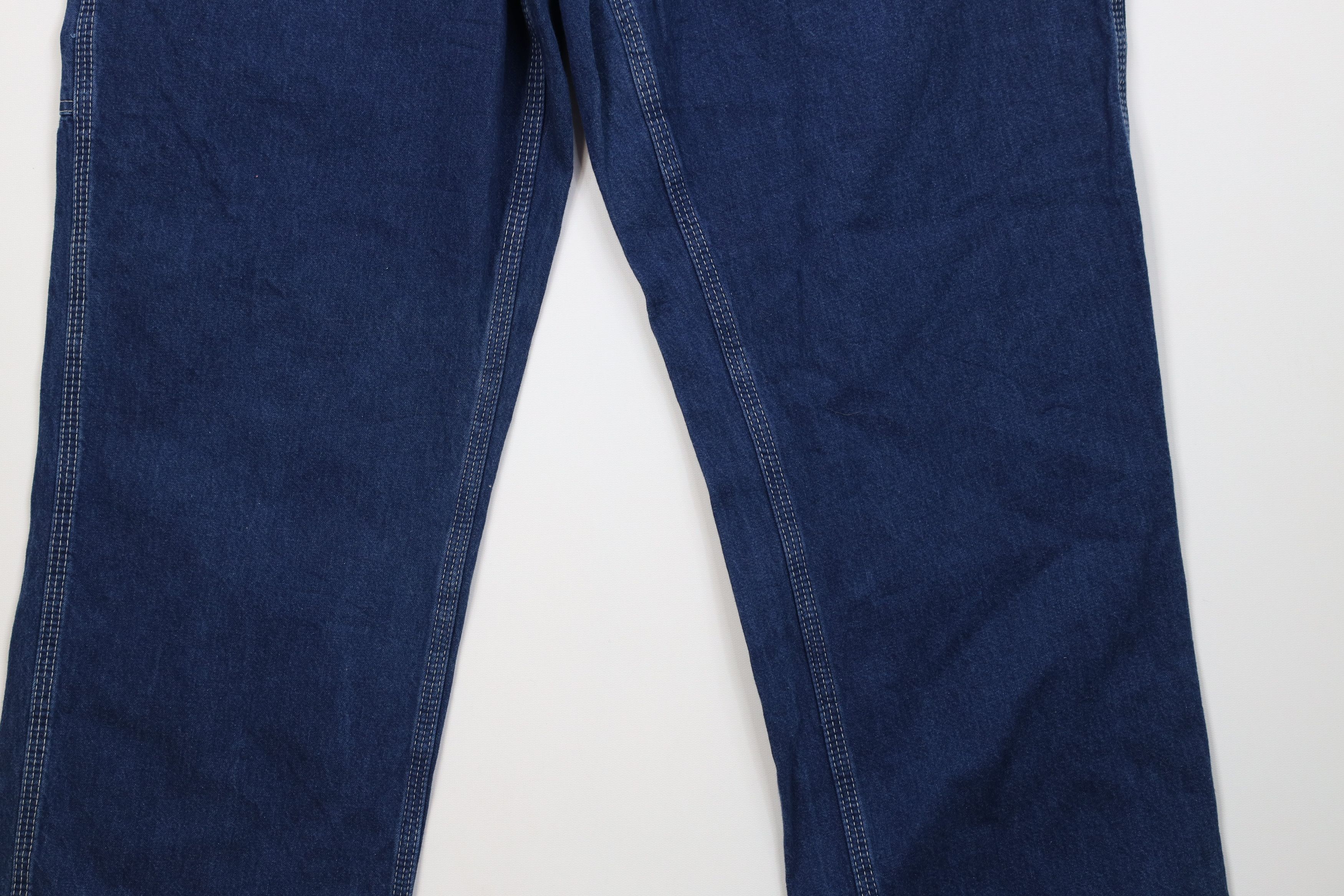 Carhartt Vintage Y2K Carhartt Wide Leg Dungaree Denim Jeans Cotton Size US 38 / EU 54 - 4 Thumbnail