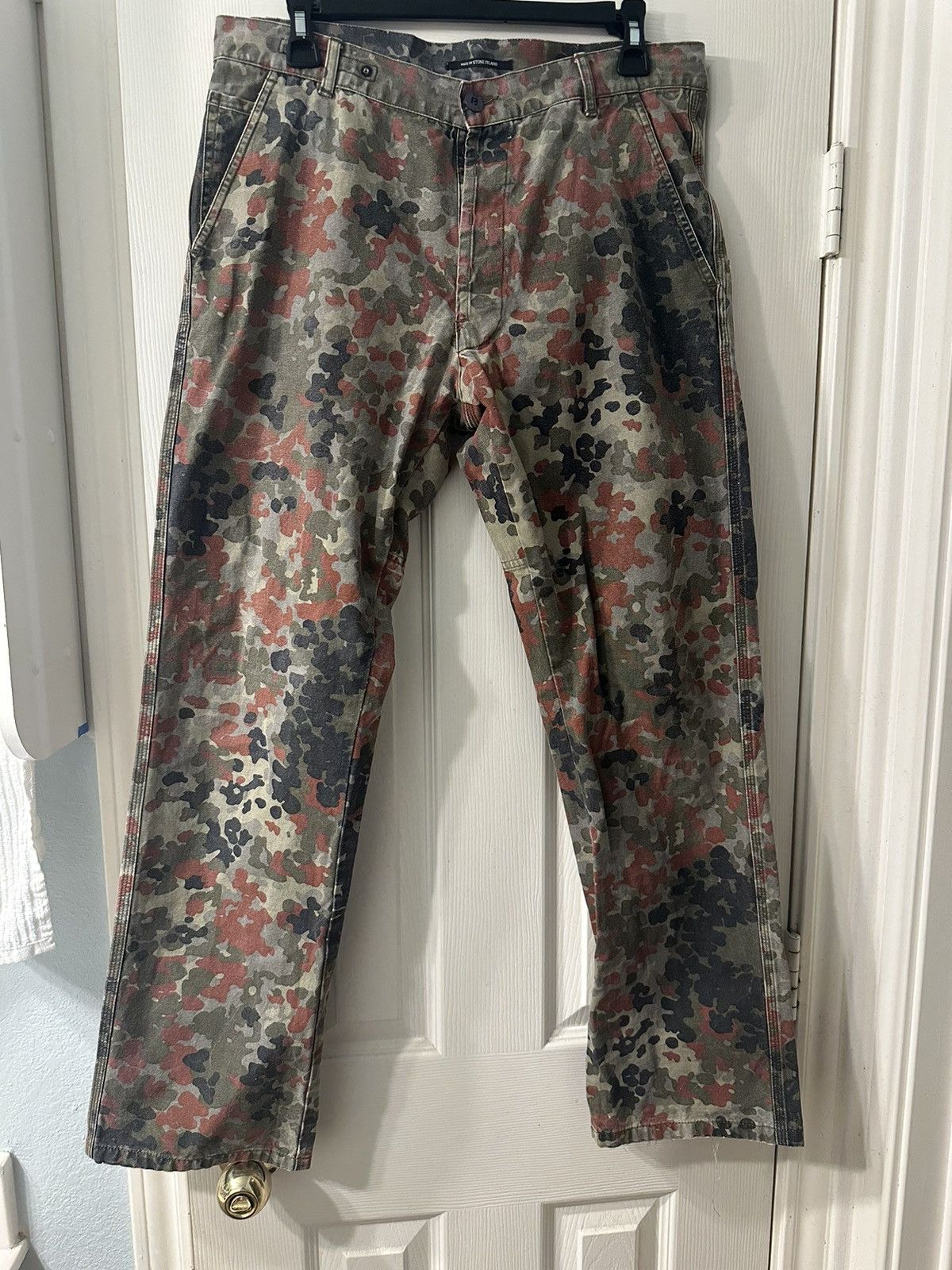 Stone Island Stone Island Flecktarn Camo Pants Size US 32 / EU 48 - 1 Thumbnail