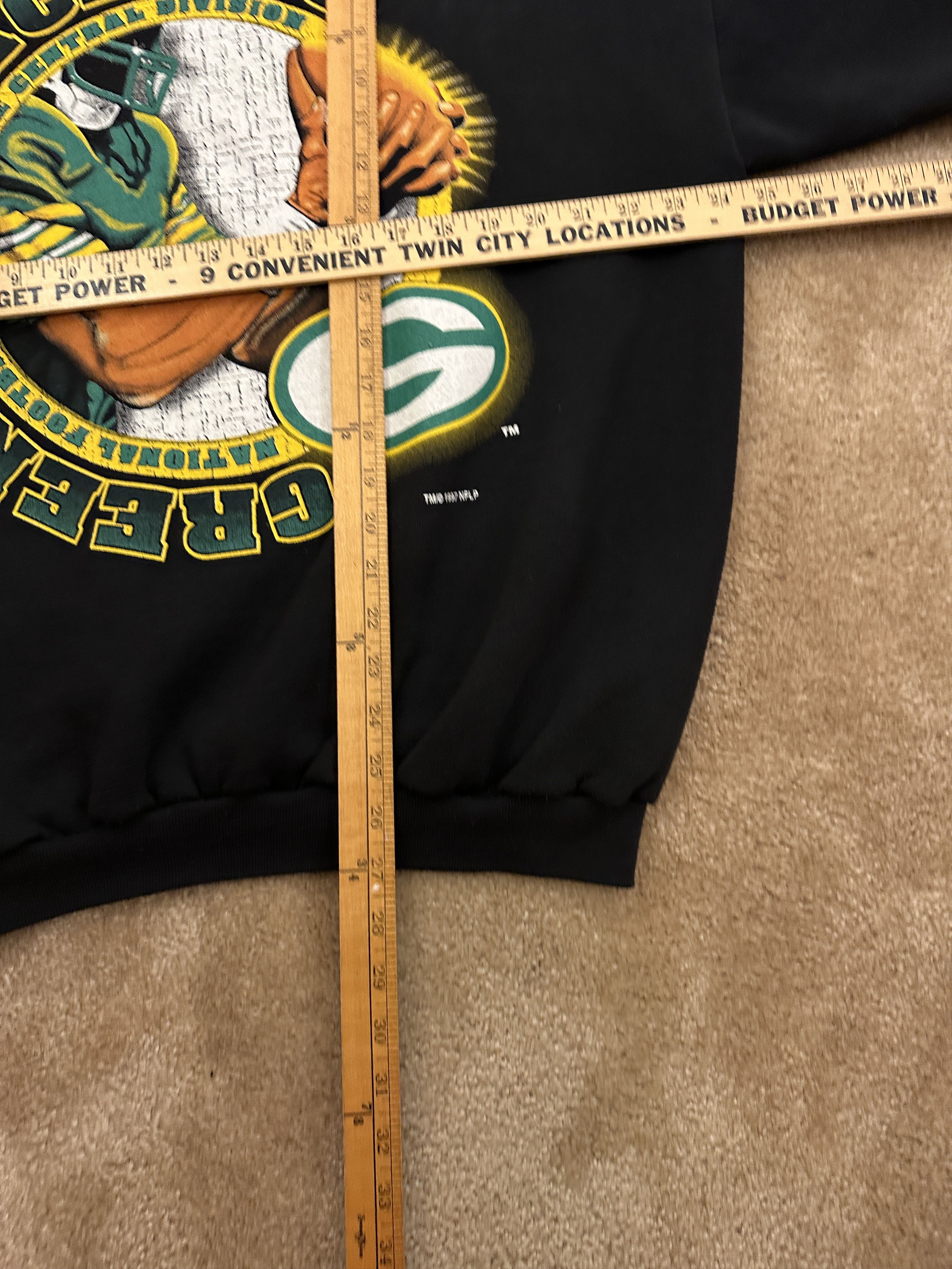Logo 7 Vintage Green Bay Packers Logo 7 Sweatshirt XL Size US XL / EU 56 / 4 - 6 Thumbnail