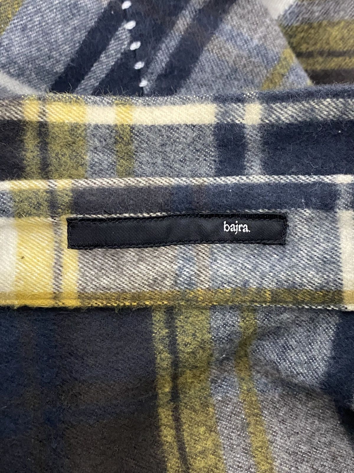 Bajra Bajra Japan Panelled Plaid Flannel Shirt Made in Japan Size US M / EU 48-50 / 2 - 7 Thumbnail