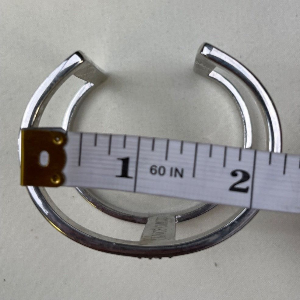 Vince Camuto Vince Camuto Women's Silver Tone Cuff Bracelet SKU 5387 Size ONE SIZE - 6 Thumbnail