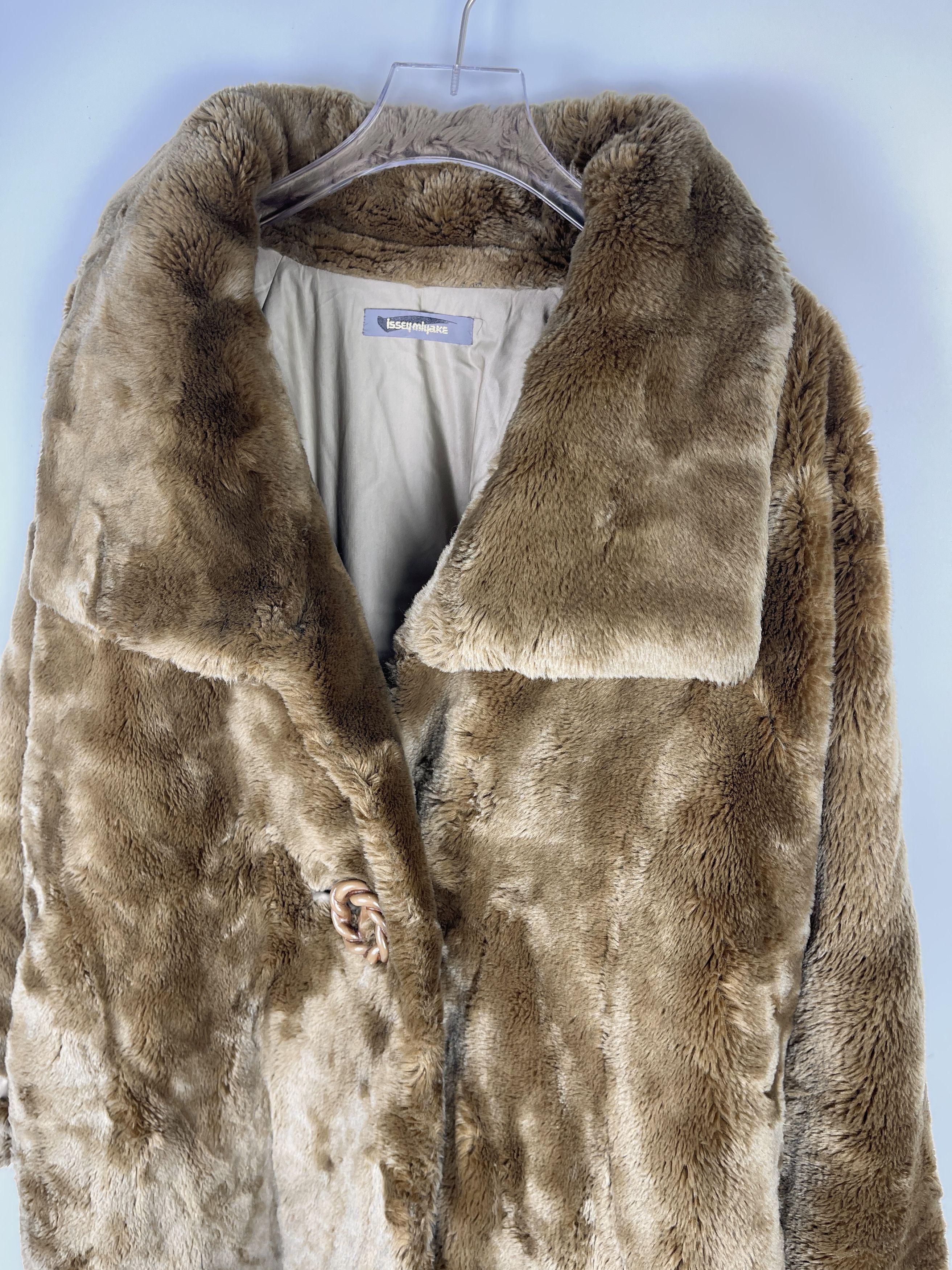 Issey Miyake 1970's Heavy Fur Teddy Coat Size US XL / EU 56 / 4 - 7 Thumbnail