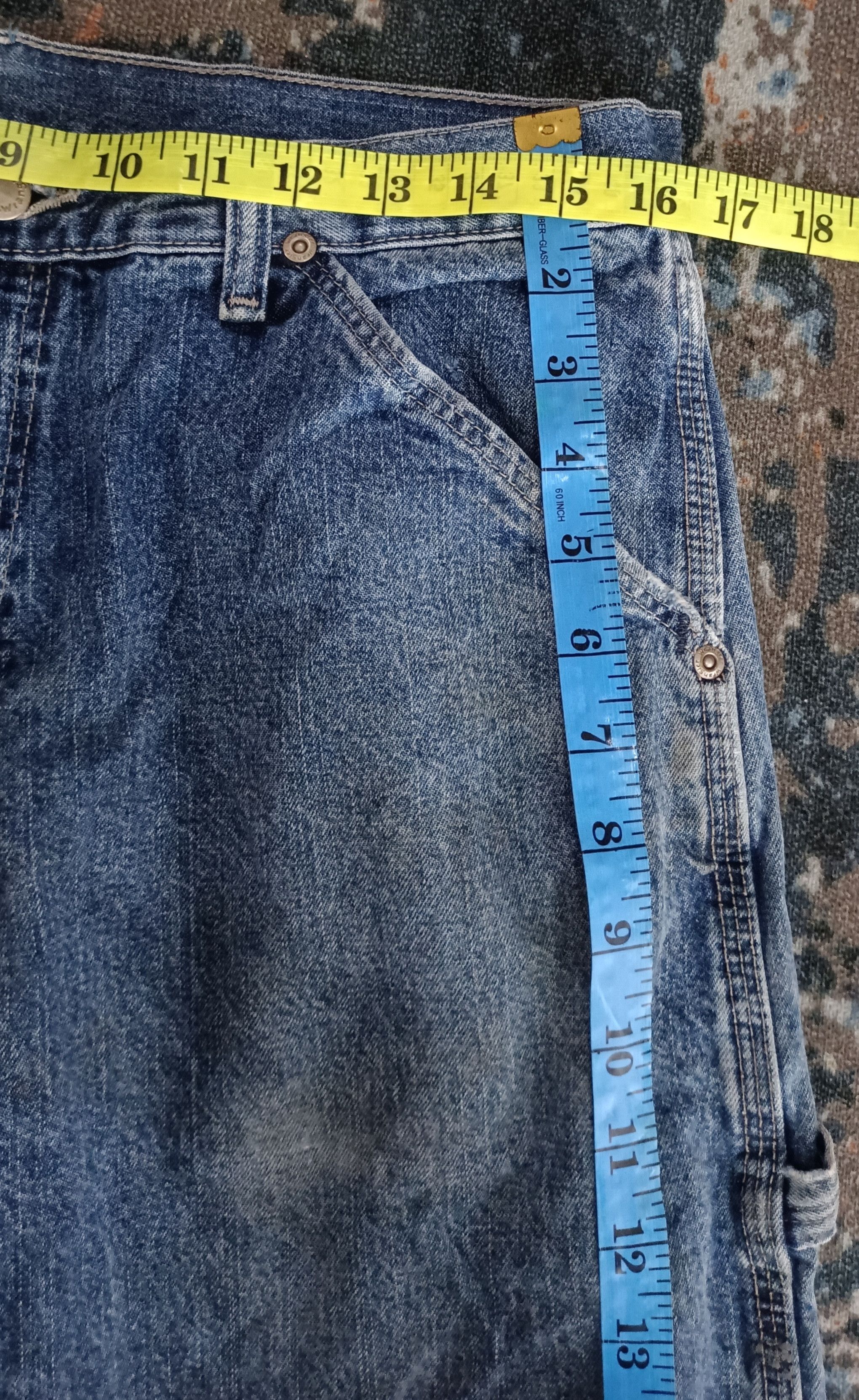 Wrangler Vintage💥 Wrangler Carpenter Workwear Jeans Size US 32 / EU 48 - 18 Thumbnail