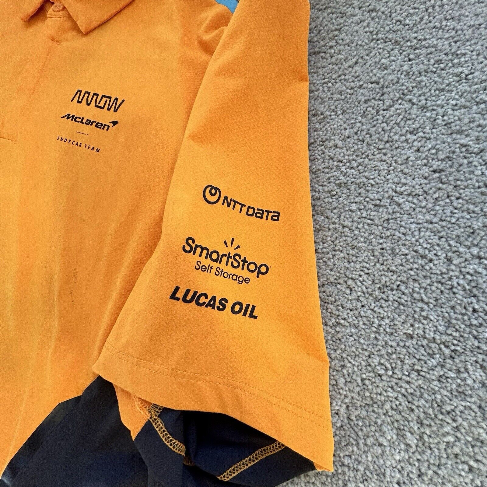 Malcolm McLaren McLaren Castore Indy Car Racing Polo Shirt Adult 5XL F1 Size US XXL / EU 58 / 5 - 5 Thumbnail