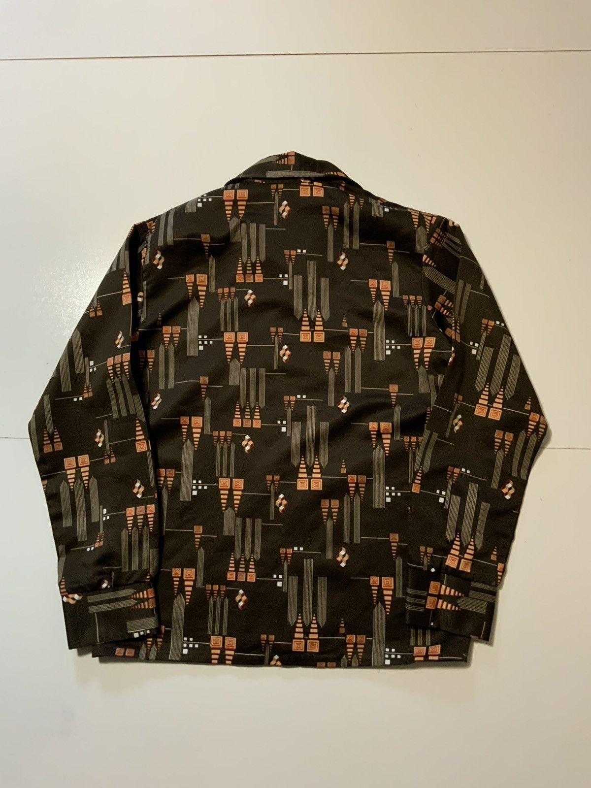 Vintage Vintage 1970s Venus California Geometric Disco Button Shirt Size US M / EU 48-50 / 2 - 2 Thumbnail