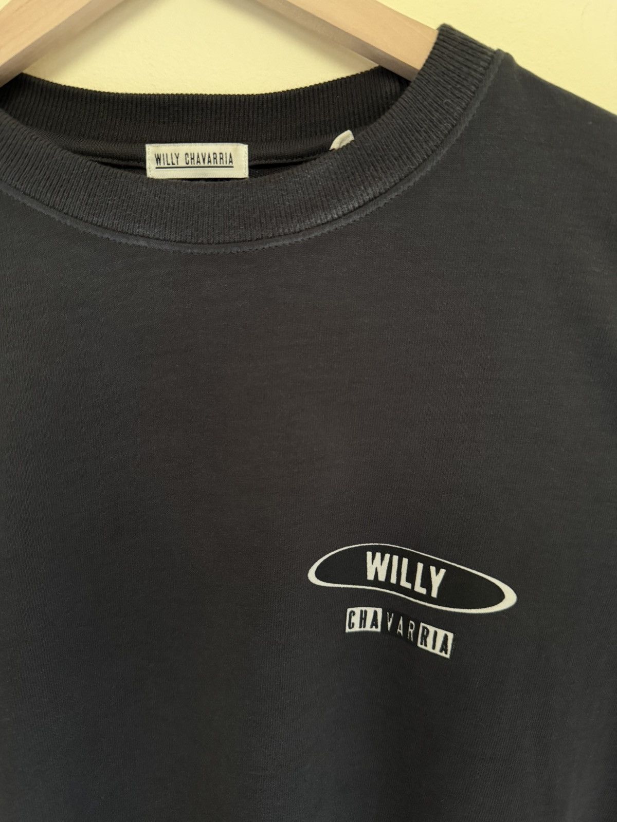 Willy Chavarria Willy Chavarria Long Sleeve Buffalo Tee Size US M / EU 48-50 / 2 - 2 Thumbnail