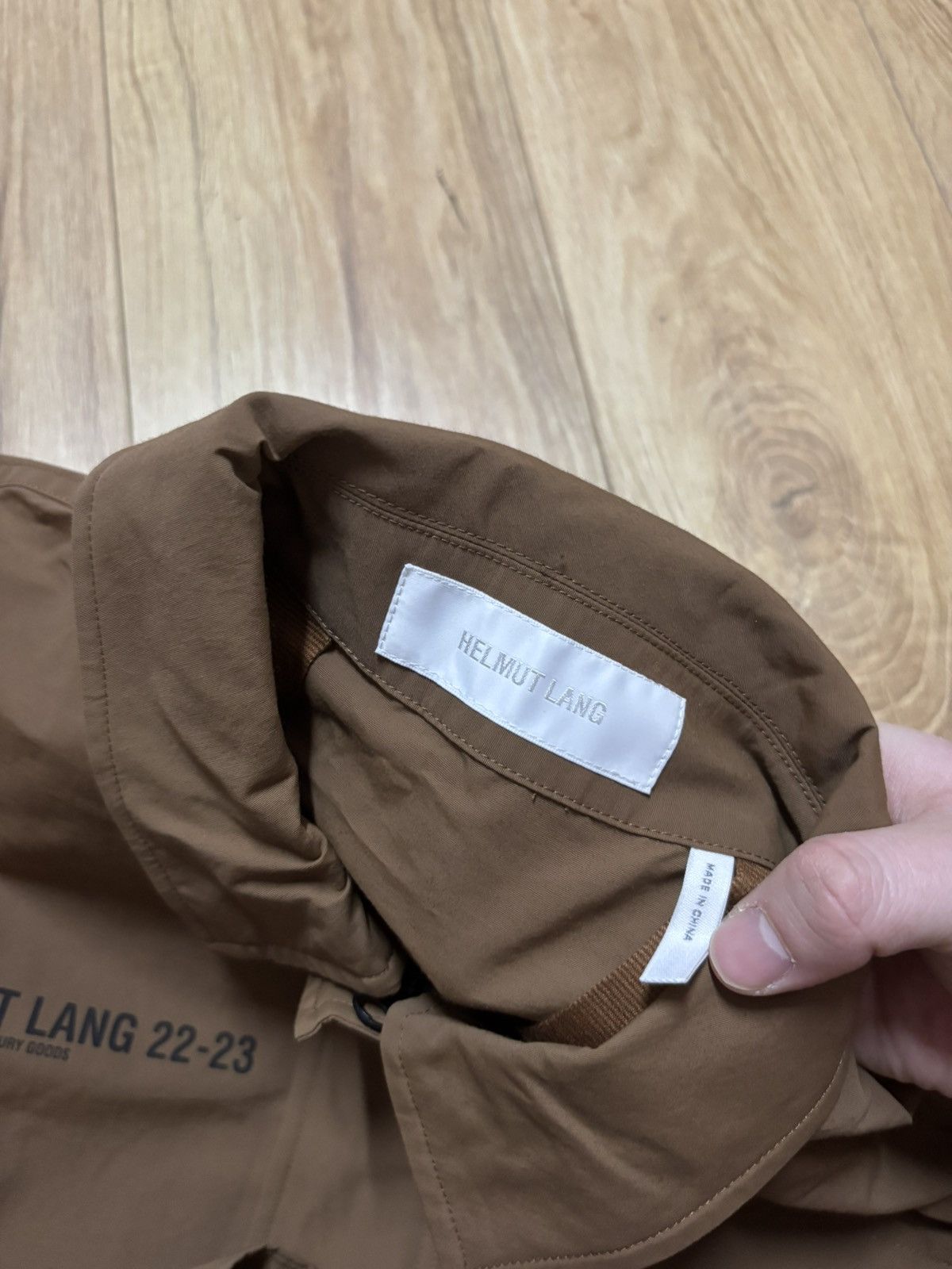 Helmut Lang Helmut Lang utility jacket 2022-2023 brown Size US S / EU 44-46 / 1 - 7 Thumbnail