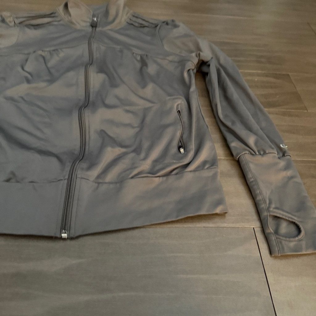 Alo Yoga ALO ladies knit yoga zip jacket size large Size L / US 10 / IT 46 - 2 Thumbnail