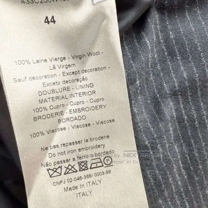 Dior Dior Black Wool Long Sleeve Men's Jacket . Size US S / EU 44-46 / 1 - 6 Thumbnail