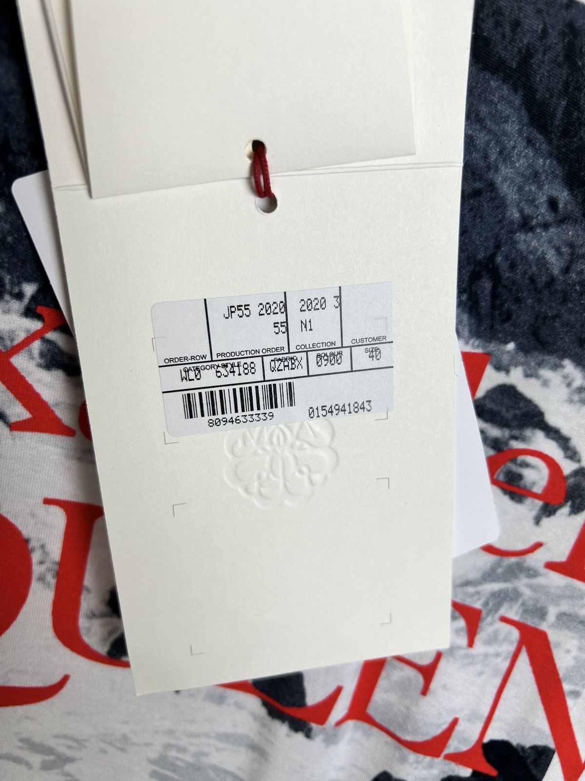 Alexander McQueen NWT Alexander McQueen MCQ Waterfall Print T-Shirt 40 Size S / US 4 / IT 40 - 4 Thumbnail
