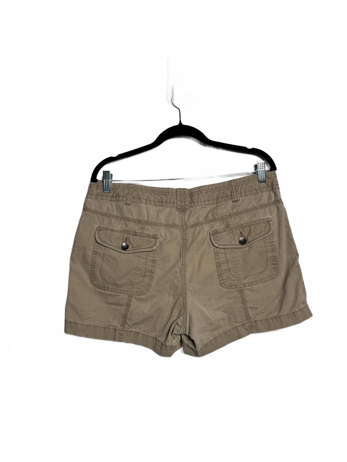 Designer Vintage Y2K Tan Cargo Shorts Women Size 34" / US 12 / IT 48 - 5 Thumbnail