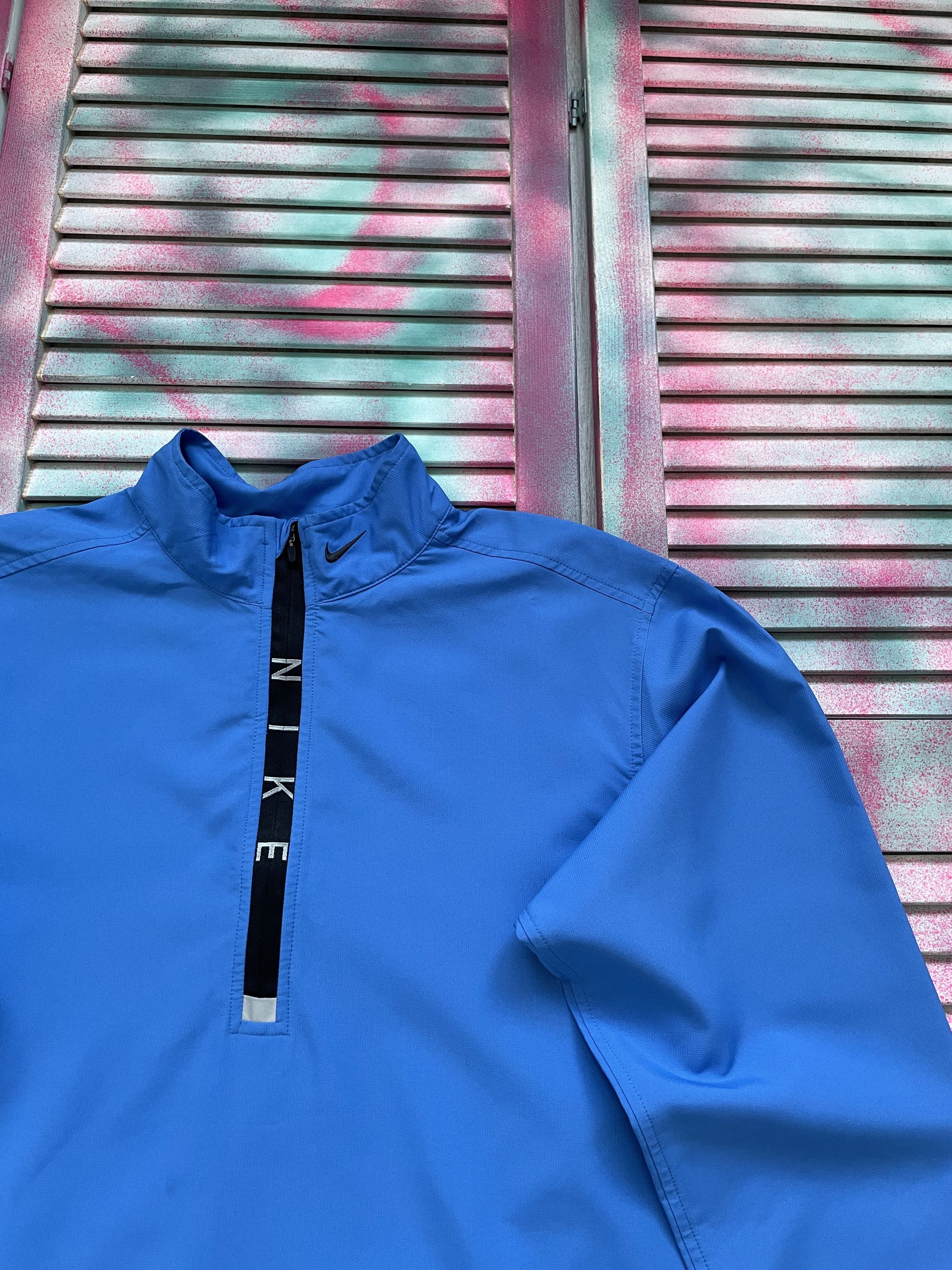 Nike Vintage 90s Nike Sport Running Mini Swoosh Light Jacket Size US M / EU 48-50 / 2 - 2 Thumbnail