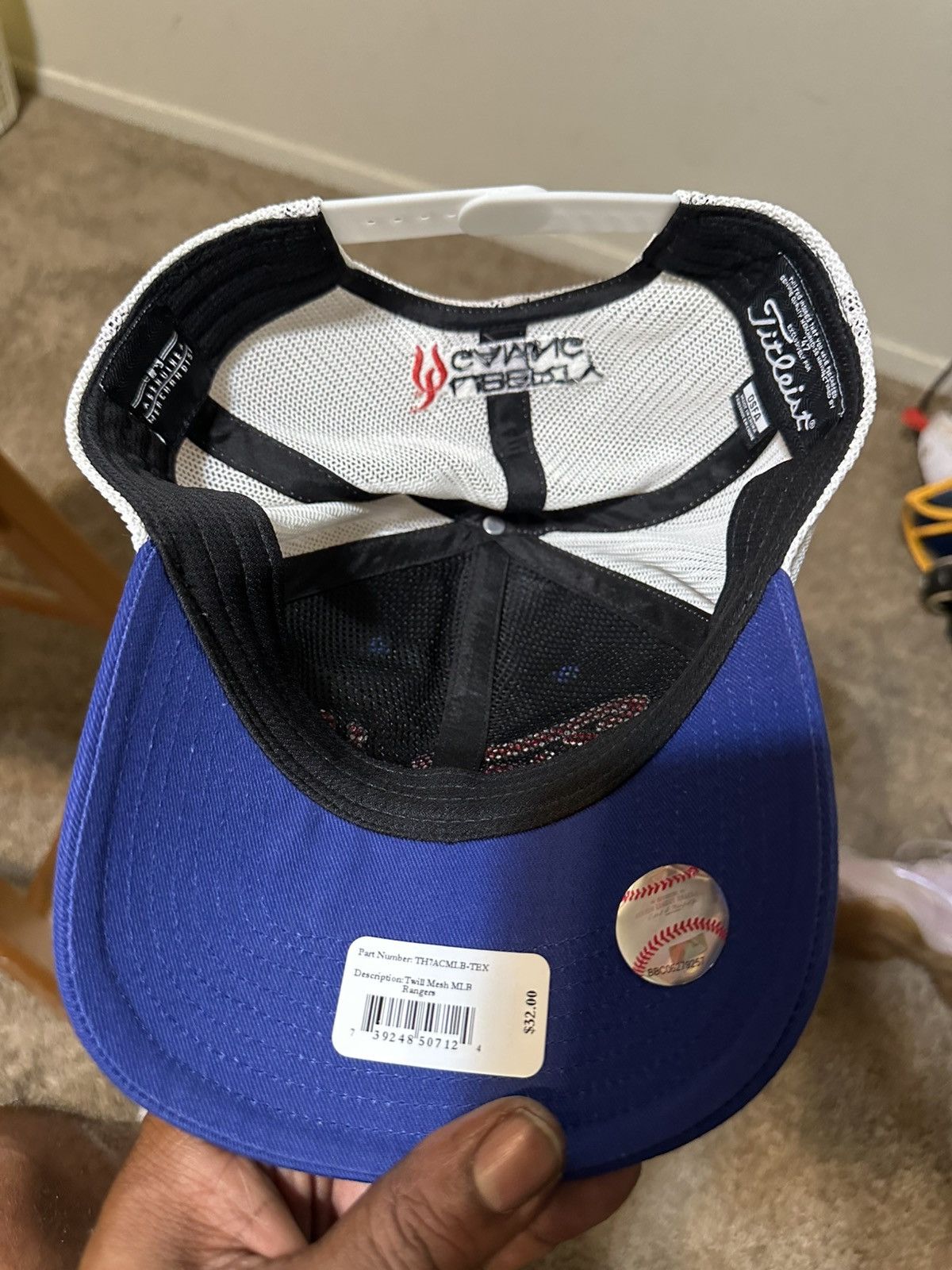 PGA Tour × Titleist × Vintage Vintage MLB PGA Titleist “Texas rangers” hat 00s Size ONE SIZE - 7 Thumbnail