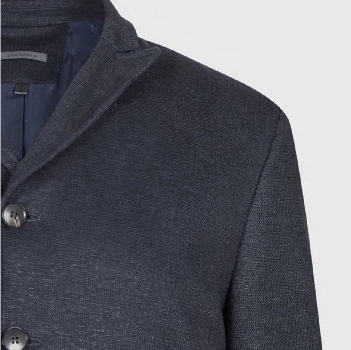 John Varvatos Slim fit convertible lapel jacket. 40 Size US M / EU 48-50 / 2 - 7 Thumbnail