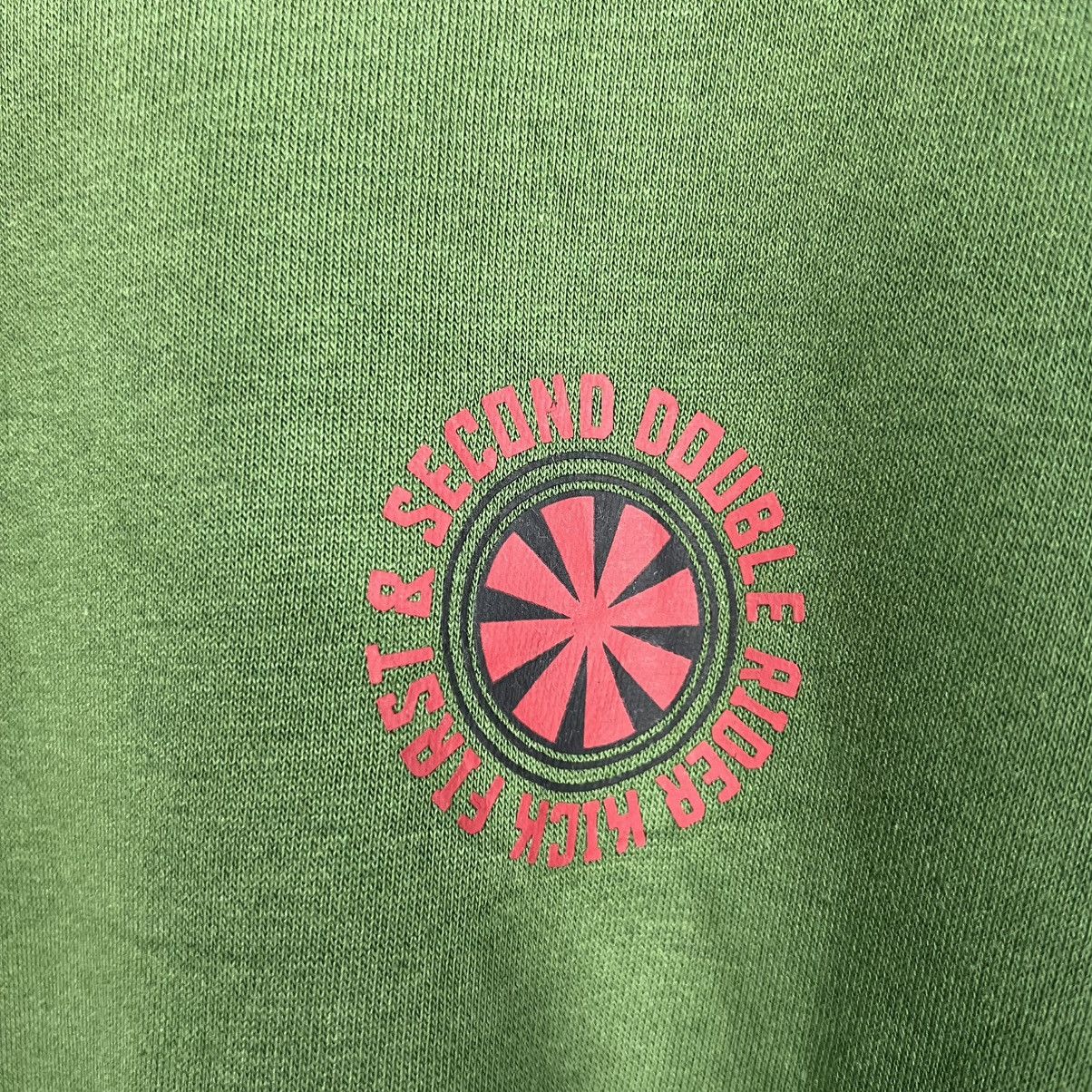 Japanese Brand KAMEN RIDER Double Rider Kick Big Logo Sweatshirt #4197-C190 Size US M / EU 48-50 / 2 - 8 Thumbnail