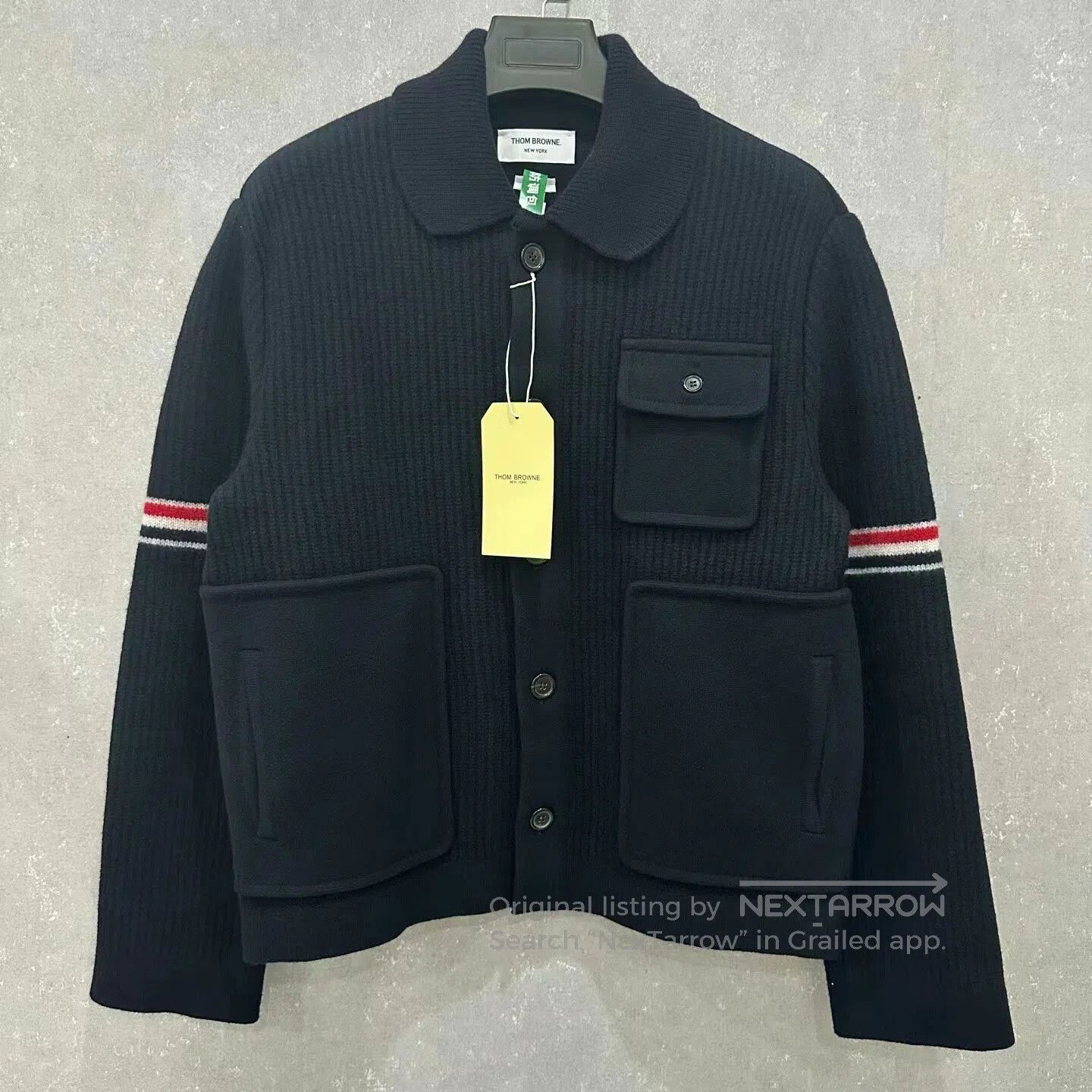 Thom Browne thom browne color-block pocket collar jacket. Size US M / EU 48-50 / 2 - 1 Thumbnail