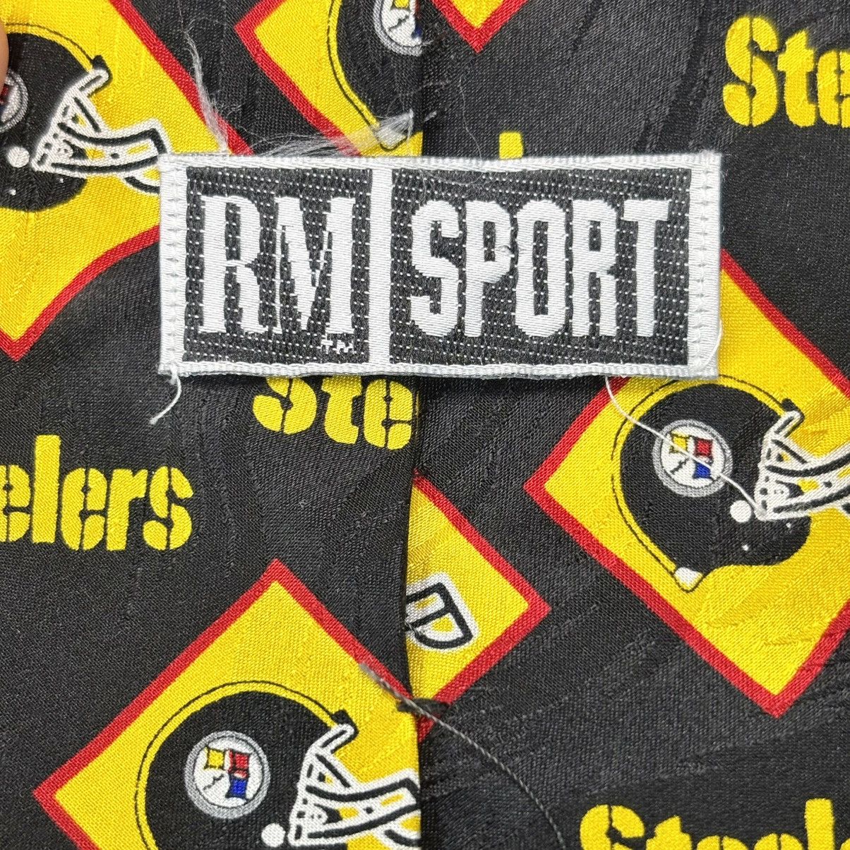 NFL Pittsburgh Steelers III Men's Tie Ralph Marlin Vintage 1995 Size ONE SIZE - 3 Thumbnail