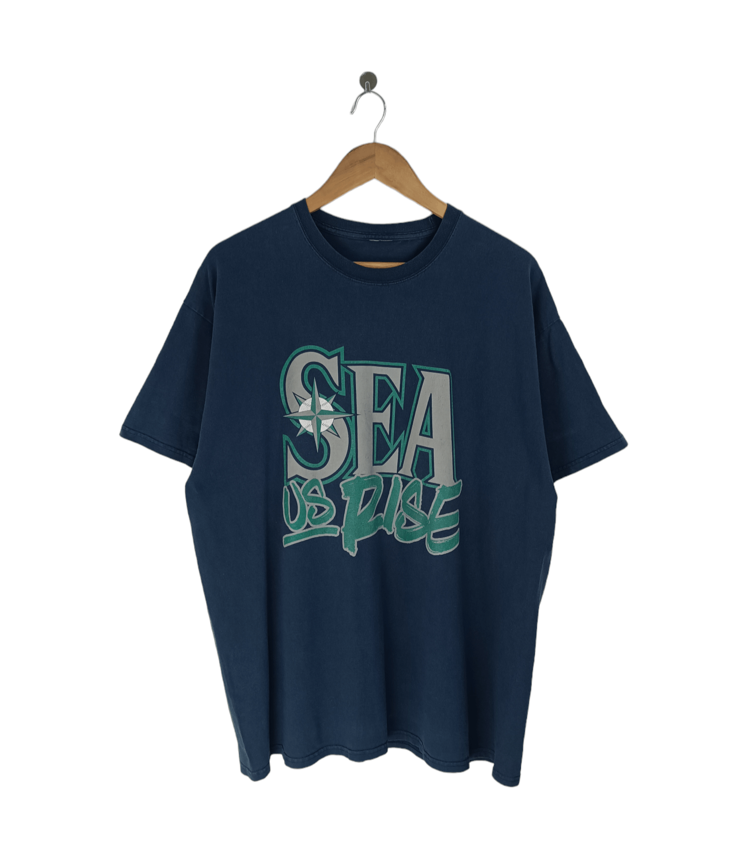 MLB VINTAGE SEA US RISE SEATTLE MARINERS MLB FADED TEE Size US XL / EU 56 / 4 - 1 Thumbnail