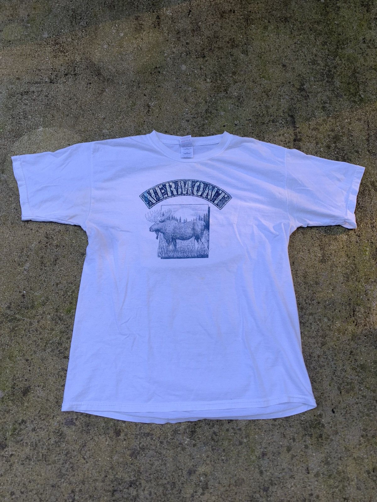 Vintage Vintage Vermont Moose T Shirt Size US L / EU 52-54 / 3 - 1 Thumbnail