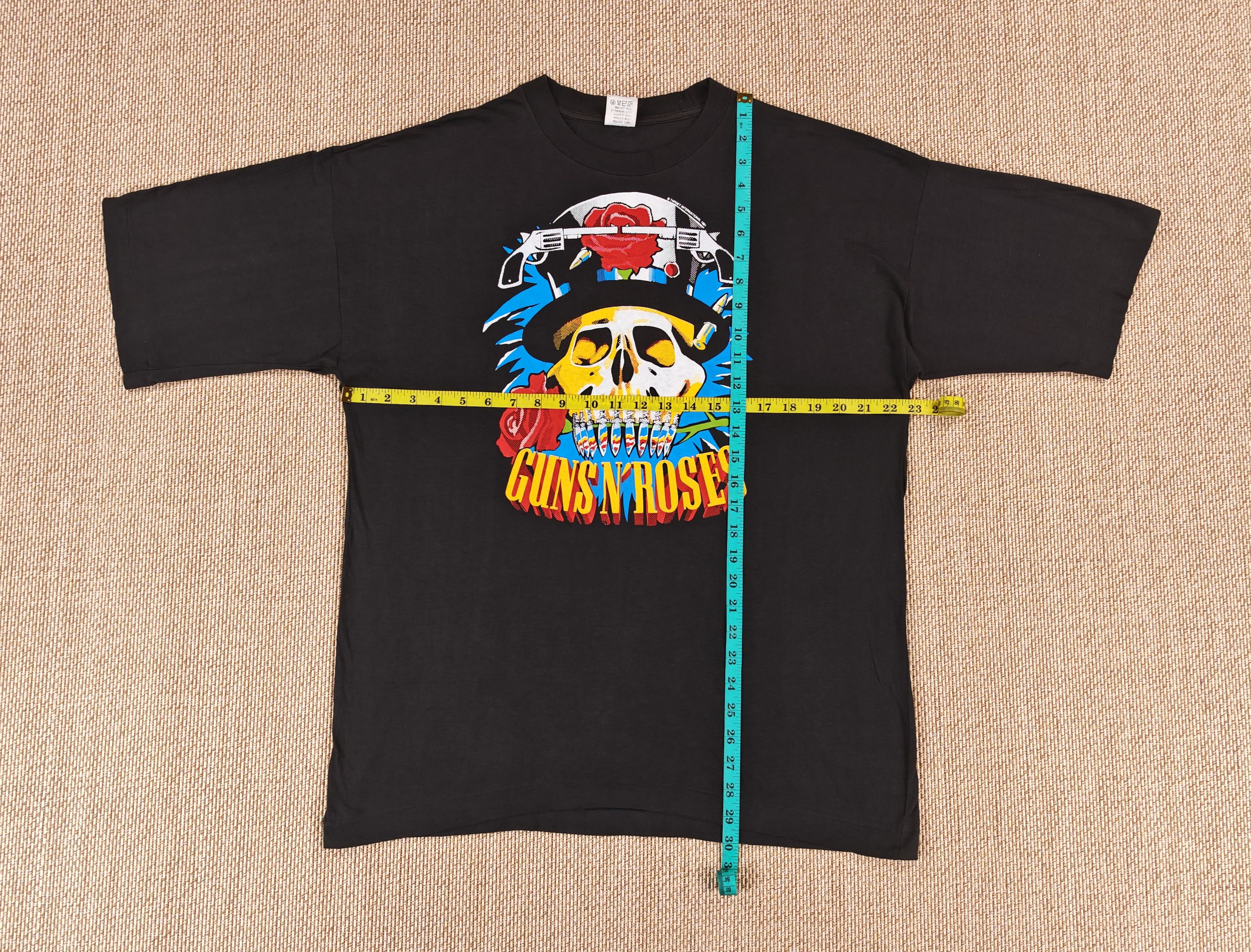 Vintage Vintage 1990s Guns and Roses Target International Tee Size US XL / EU 56 / 4 - 3 Thumbnail