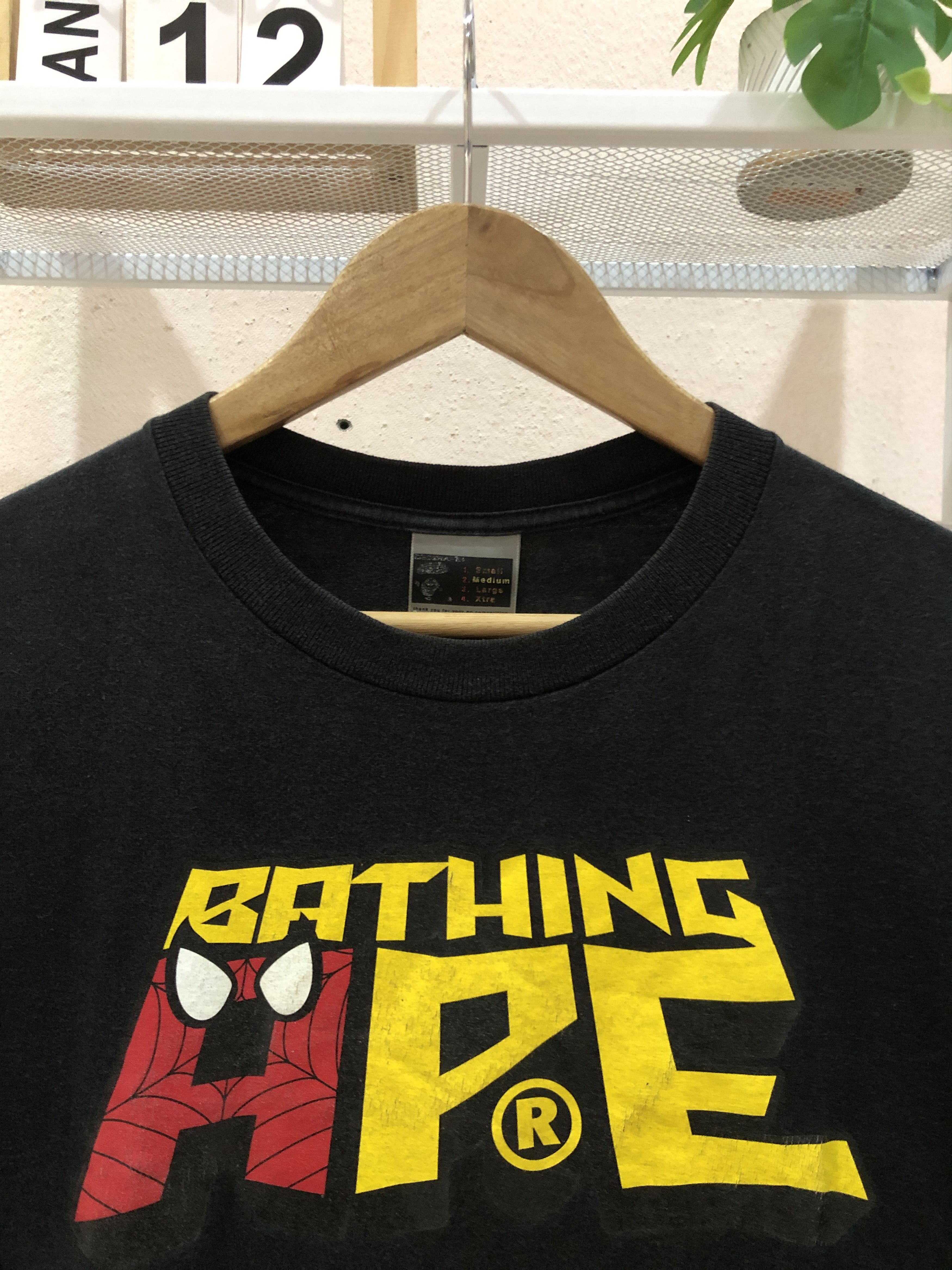 Bape × Marvel Comics OG Vintage 2000 A Bathing Ape x Spiderman Tshirts Size US M / EU 48-50 / 2 - 3 Thumbnail