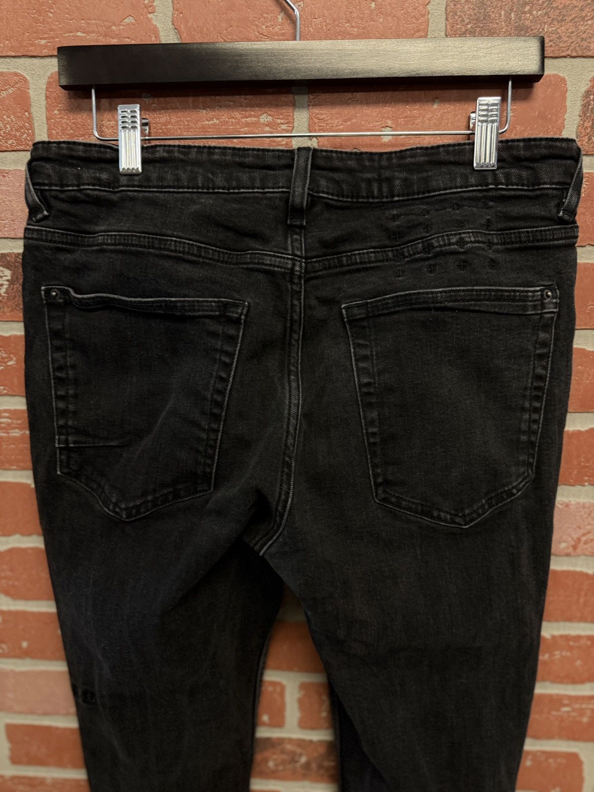 Ksubi Ksubi Black Skinny Jeans Size 34 Pre Owned 🧼 Size US 34 / EU 50 - 7 Thumbnail