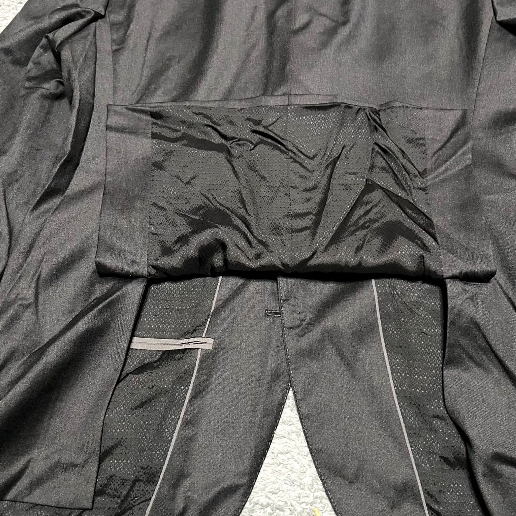 Hugo Boss HUGO BOSS Coat Mens 40 Black Blazer 40S Reda Super Wool Two Button Sport Size 40R - 5 Thumbnail