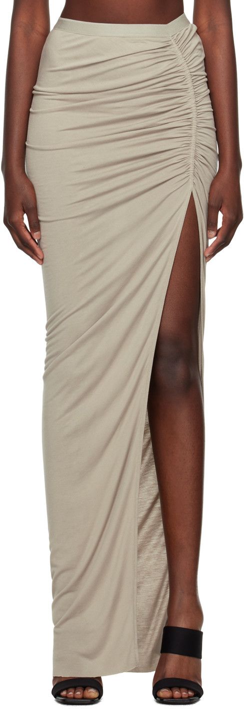 Rick Owens Rick Owens Lilies Svita Pearl Skirt Size 27" / US 4 / IT 40 - 10 Thumbnail