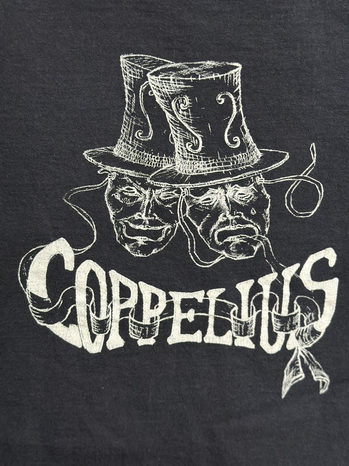 Band Tees × Fruit Of The Loom × Vintage Vintage Coppelius Hilft Gastpiele Faded Tee Size US S / EU 44-46 / 1 - 2 Thumbnail