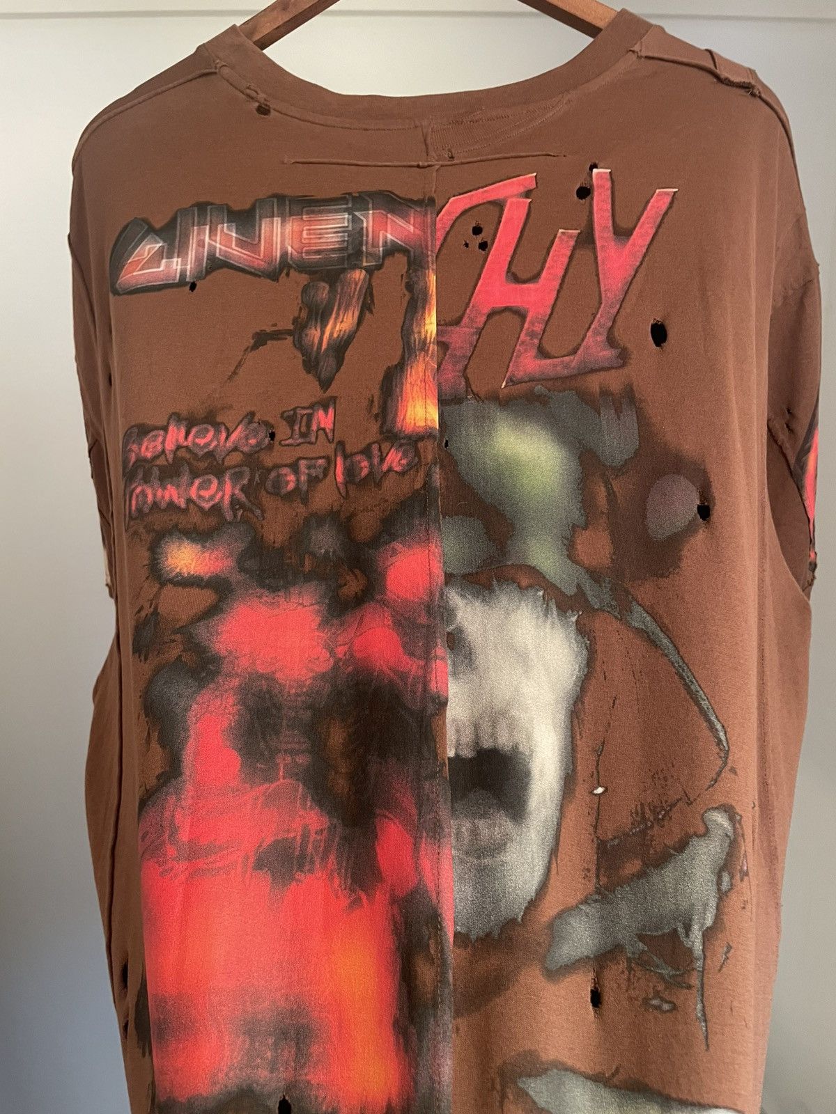 Givenchy Givenchy Heavy Metal T Shirt Size US XL / EU 56 / 4 - 4 Thumbnail