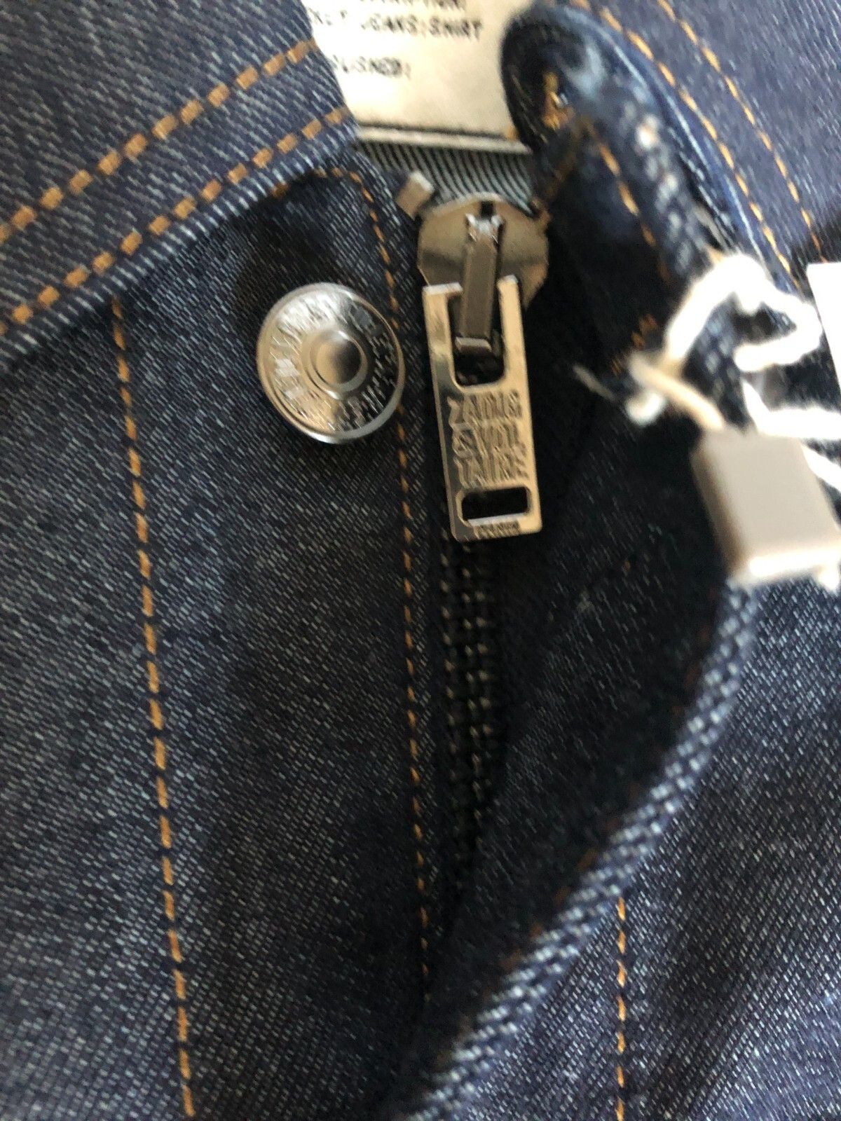 Zadig & Voltaire Zadig & Voltaire Dark Blue Slim Denim Jacket XS Cotton Size US XS / EU 42 / 0 - 5 Thumbnail