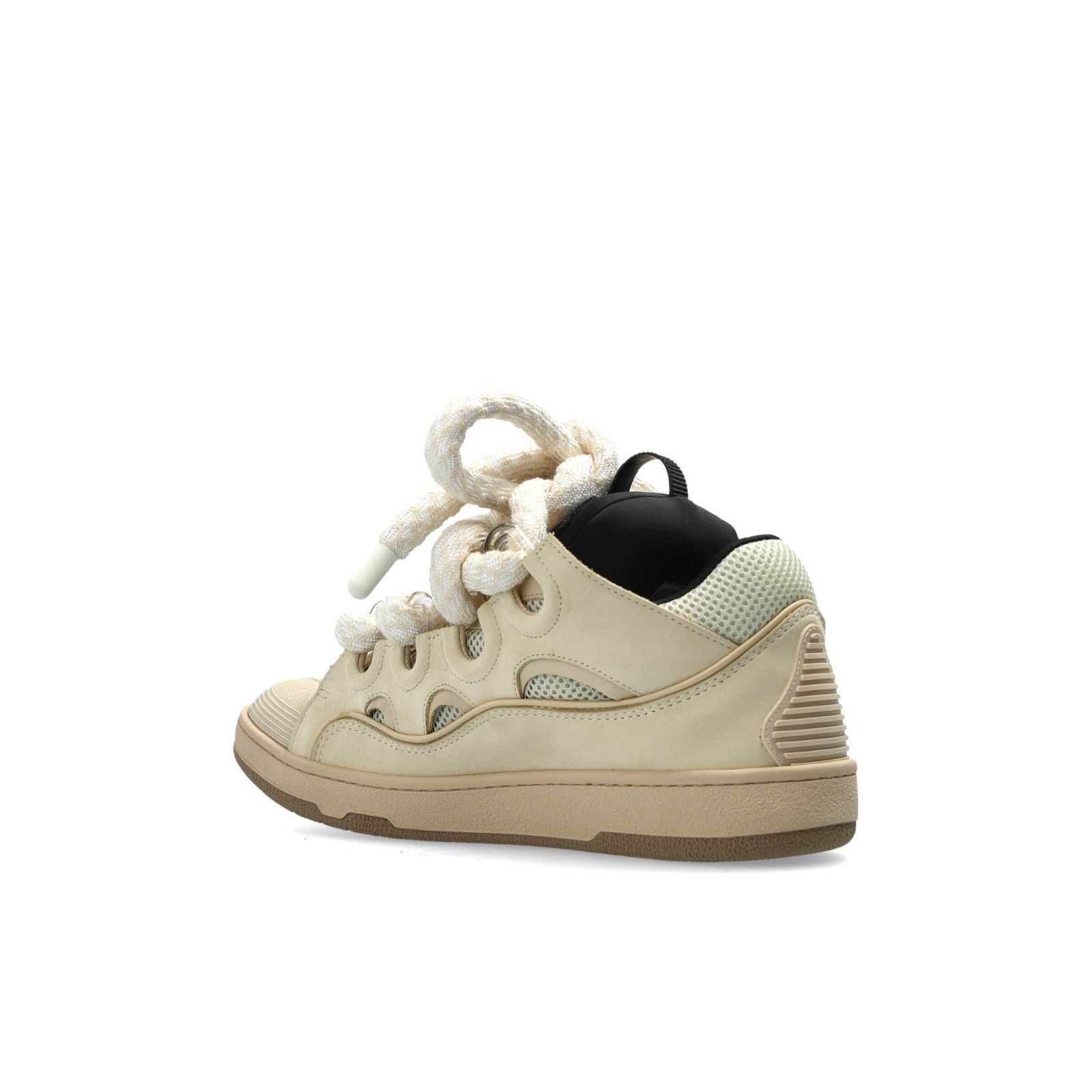 Lanvin LANVIN Oversize Curb Cream Leather Sneakers New & Authentic Size US 9 / EU 42 - 5 Thumbnail