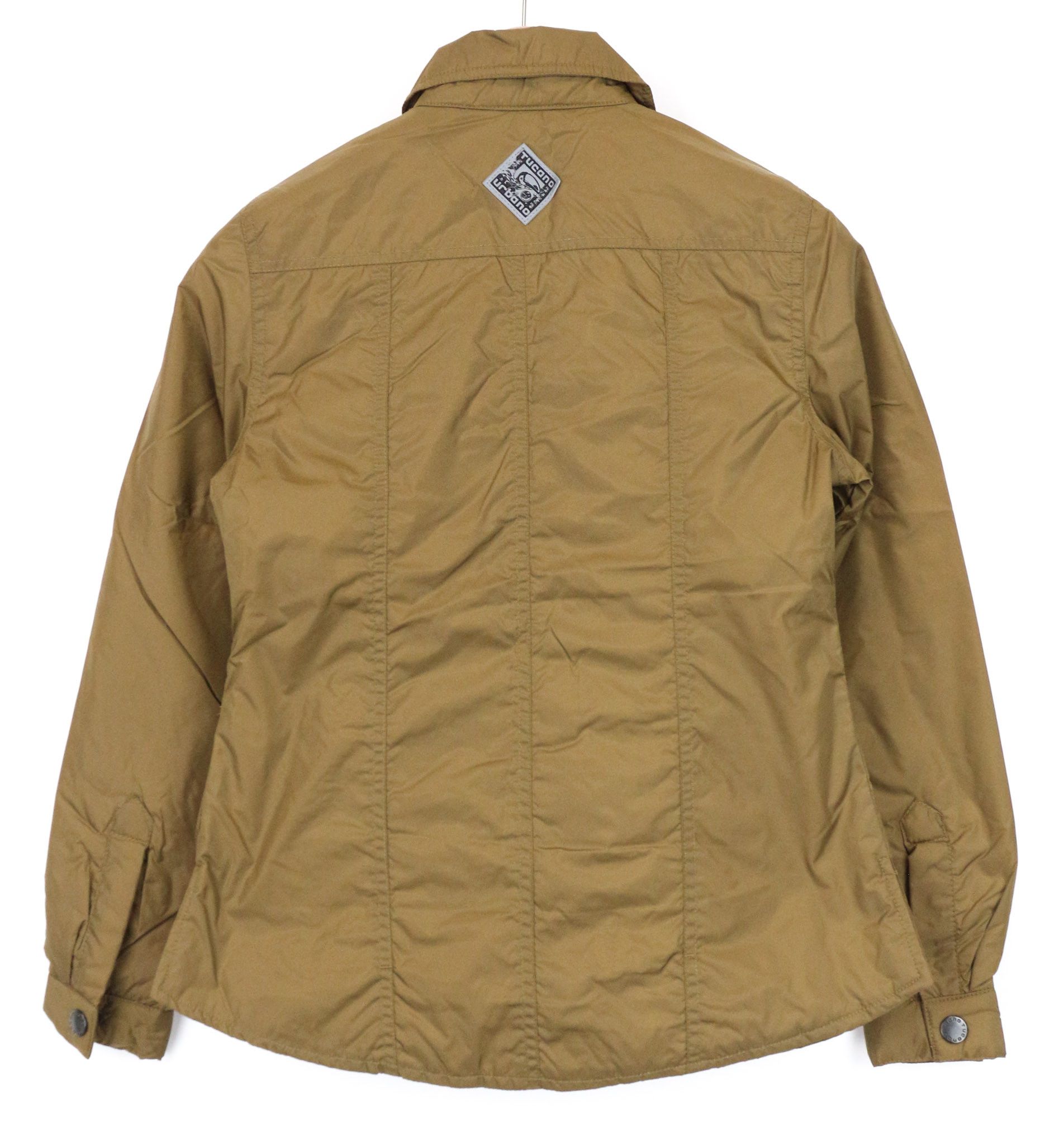 Other LORI 2XS Brown Windproof Padded Moto Jacket 75068 Size XXS / US 00 / IT 34 - 2 Thumbnail