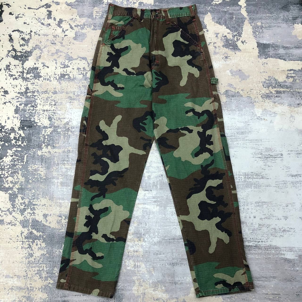 Other P147 NEPCO CAMO CARPENTER PANTS Size US 28 / EU 44 - 1 Thumbnail