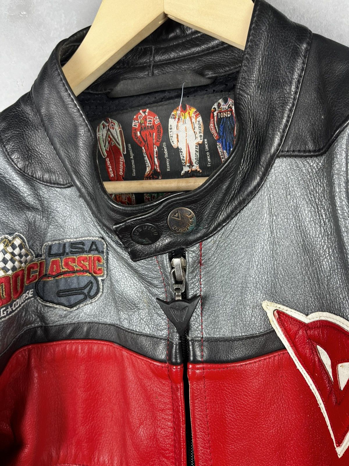 Dainese Dainese 27 leather suit racing jacket pants size 52 Size US L / EU 52-54 / 3 - 12 Thumbnail