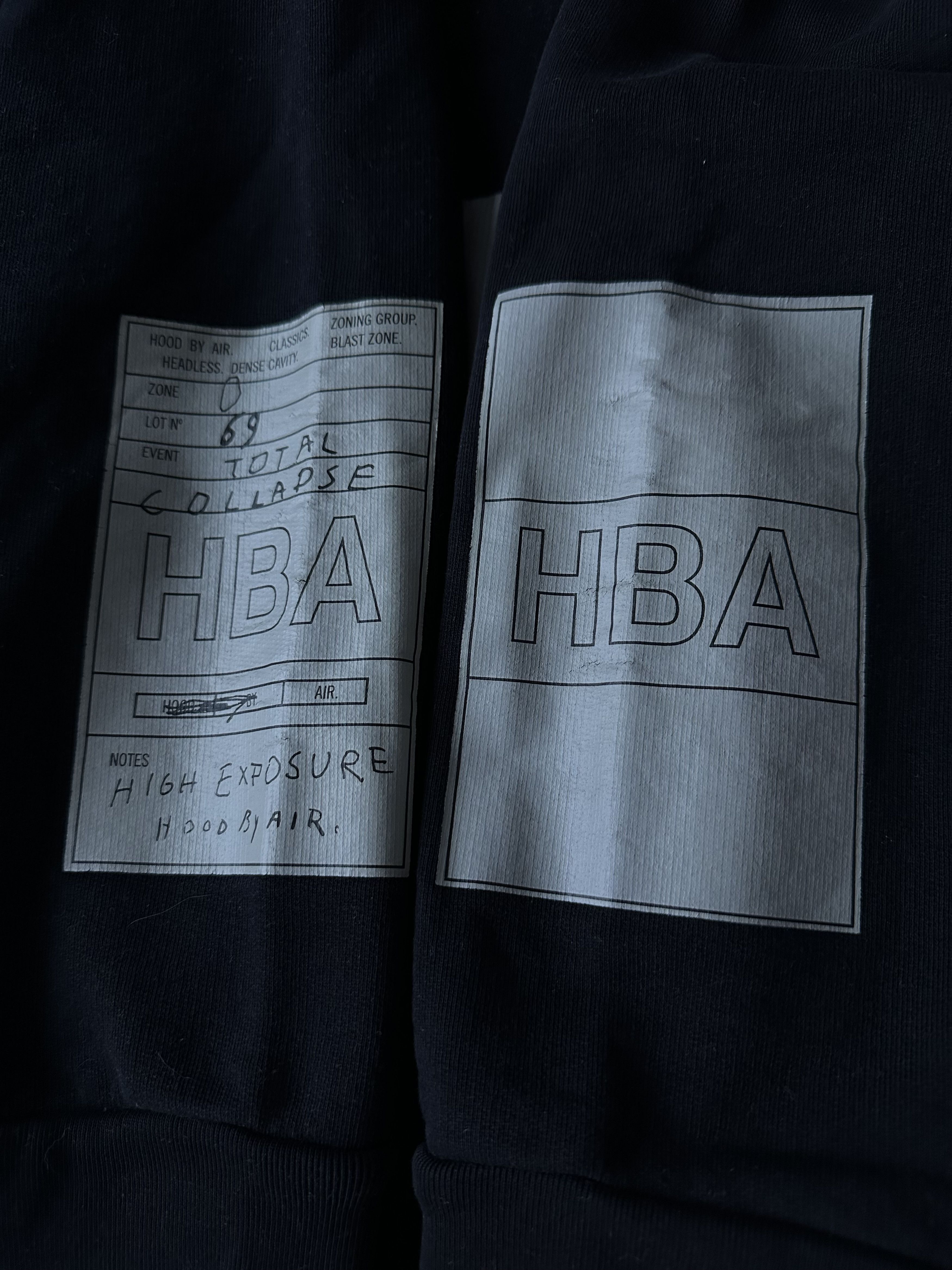 Hood By Air 2013 HBA Stripes Crewneck Black/Grey 69 Size US L / EU 52-54 / 3 - 5 Thumbnail