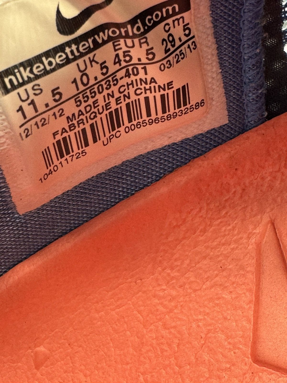 Nike Nike Kobe Bryant 8 System Blue Blitz Men’s Size 11.5 Size US 11.5 / EU 44-45 - 8 Thumbnail