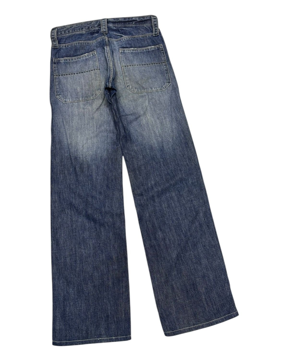 If Six Was Nine 💥90s Style💥Distressed Denim Japan Honeysuckle Jeans Size US 29 - 4 Thumbnail