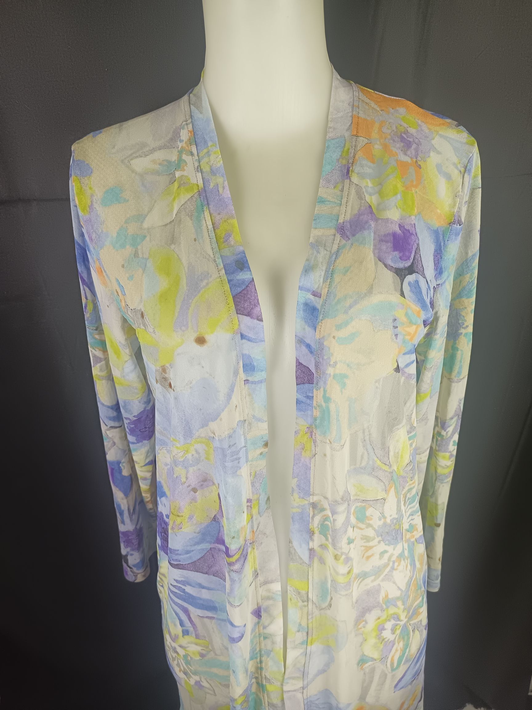 Beauty Beast × Designer × Japanese Brand S You Floral Cardigan Long Sleeves Size S / US 4 / IT 40 - 19 Thumbnail