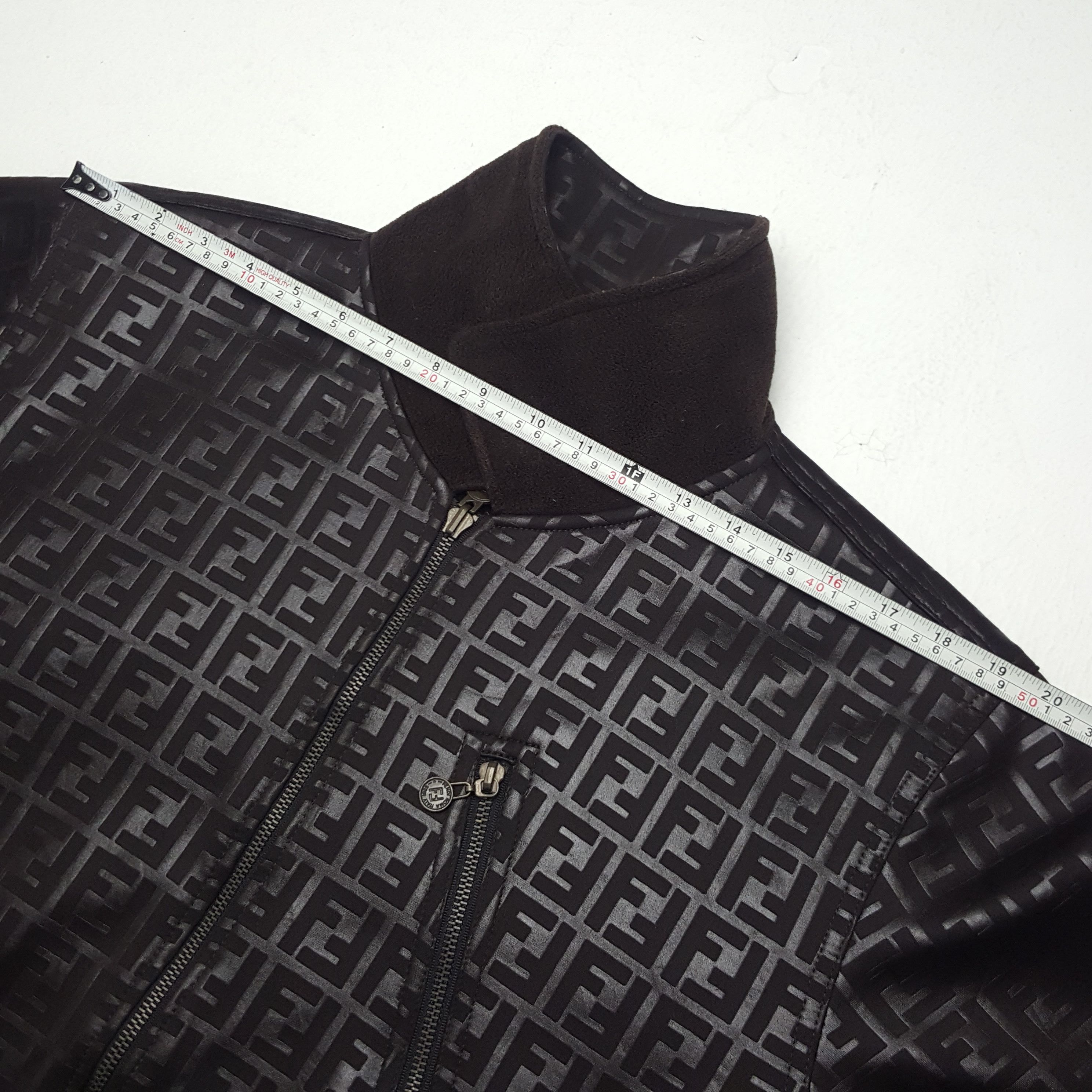 Fendi × Vintage Vintage Fendi Italian Brand Reversible Jacket Size US L / EU 52-54 / 3 - 8 Thumbnail