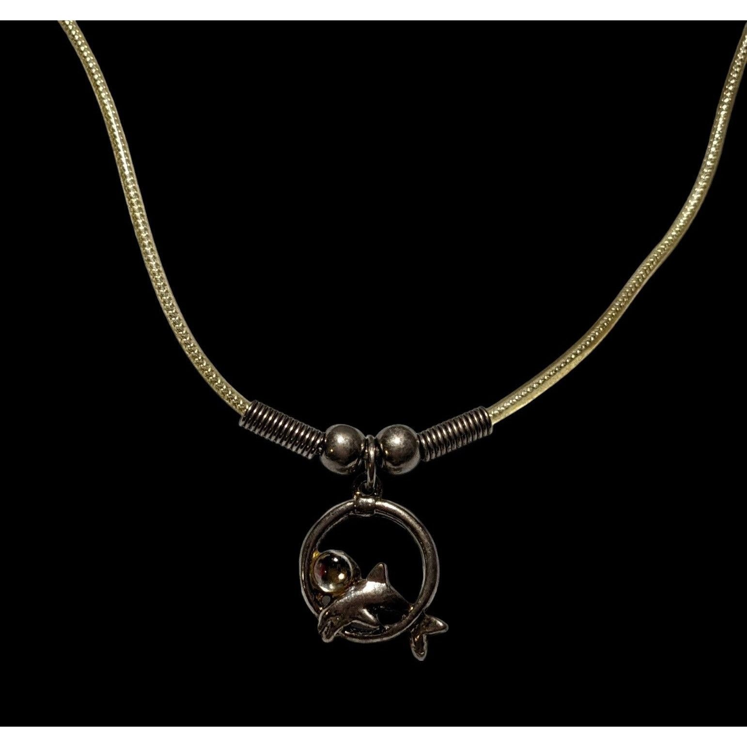 Other Vintage 90s Dolphin Necklace Size ONE SIZE - 3 Thumbnail